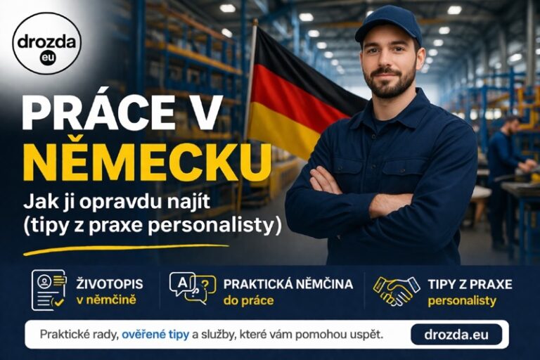 Práce v Německu – jak najít práci, tipy z praxe personalisty